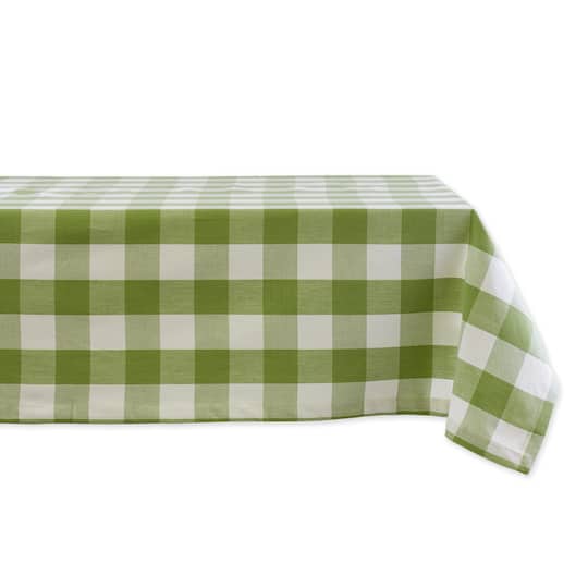 DII® 52" Buffalo Check Tablecloth in Antique Green/White | 52" x 52" | Michaels®
